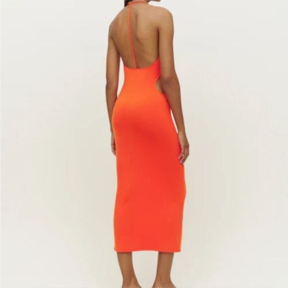 Reformation Tati Knit Dress Size Large NWT $178 - Picture 3 of 5